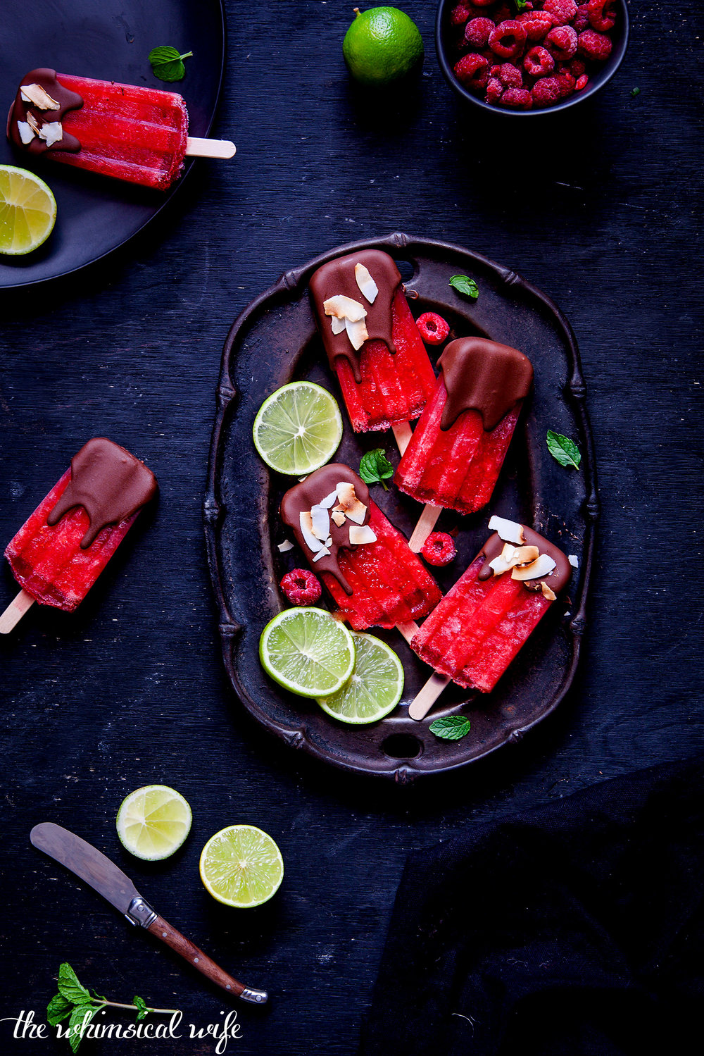 Sneaky Raspberry Probiotic Popsicles {Dairy, Gluten, Nut & Egg Free}